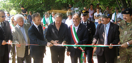 Cerimonia di inaugurazione Monte Cimone