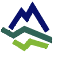Logo Gal Montagna Vicentina rappresenta dei monti stilizzati