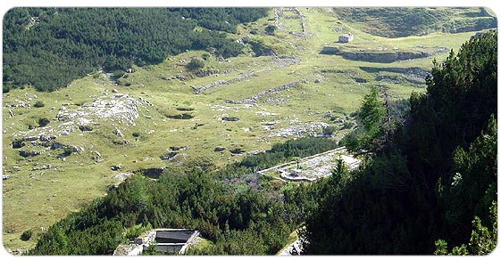 l'immagine rappresenta una veduta panoramica di Campo Gallina